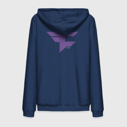 Мужская толстовка на молнии хлопок FaZe Clan Ultraviolet