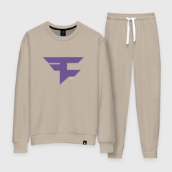 Женский костюм хлопок FaZe Clan Ultraviolet