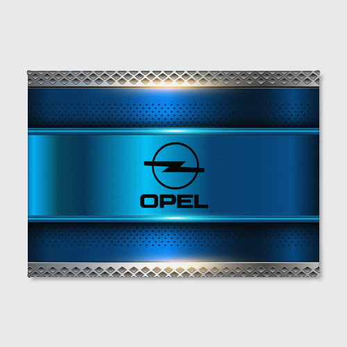 Холст прямоугольный Opel sport collection, цвет 3D печать - фото 2