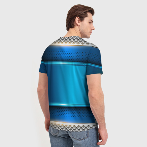 Мужская футболка 3D Skoda sport collection, цвет 3D печать - фото 4