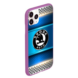 Чехол для iPhone 11 Pro Max матовый Skoda sport collection - фото 2