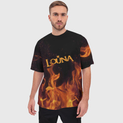 Мужская футболка oversize 3D Louna - фото 2