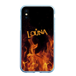 Чехол для iPhone XS Max матовый Louna