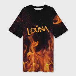 Платье-футболка 3D Louna