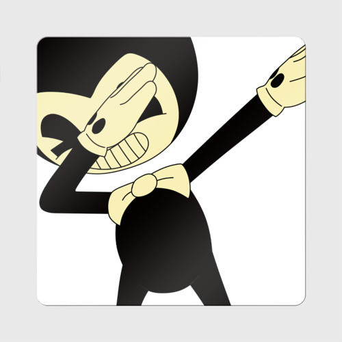 Магнит виниловый Квадрат Bendy and the ink machine Dab