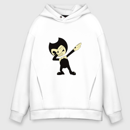 Мужское худи Oversize хлопок Bendy and the ink machine Dab