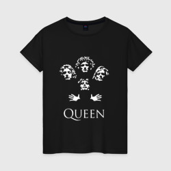 Женская футболка хлопок Queen