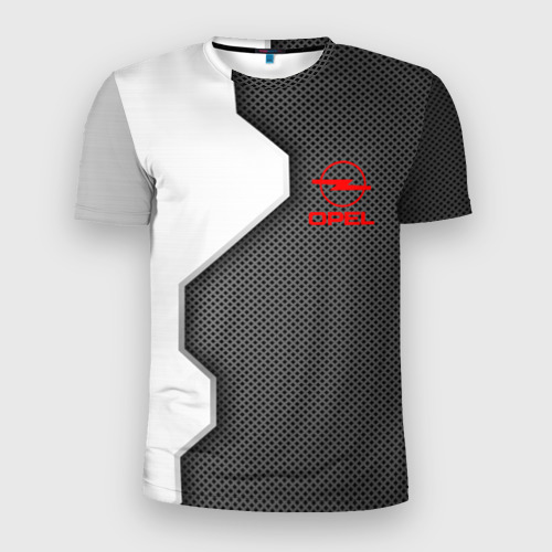 Мужская футболка 3D Slim Opel sport uniform auto, цвет 3D печать