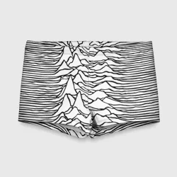 Детские купальные плавки 3D White