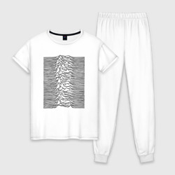 Женская пижама хлопок Unknown Pleasures