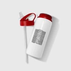 Бутылка для воды с трубочкой Unknown Pleasures - фото 2
