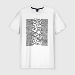 Мужская футболка хлопок Slim Unknown Pleasures