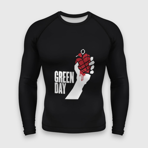 Мужской рашгард 3D Green Day