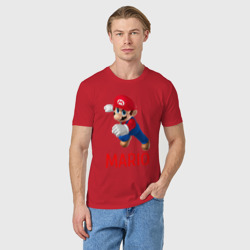 Мужская футболка хлопок Марио и Луиджи - фото 2