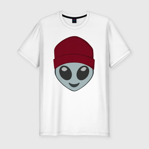 Мужская футболка хлопок Slim Alien
