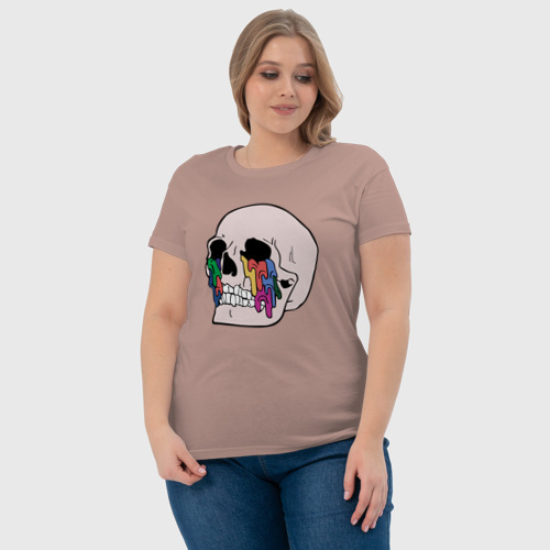 Женская футболка хлопок с принтом Twenty One Pilots, фото #4