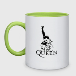 Кружка двухцветная Queen