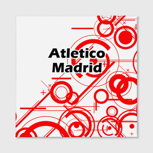 Холст квадратный Atletico Madrid - фото 2