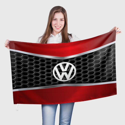 Флаг 3D VOLKSWAGEN 