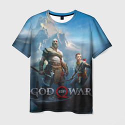 Мужская футболка 3D God of War