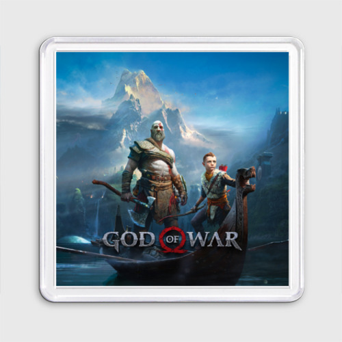 Магнит 55*55 God of War