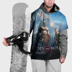 Накидка на куртку 3D God of War