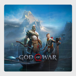 Магнитный плакат 3Х3 God of War