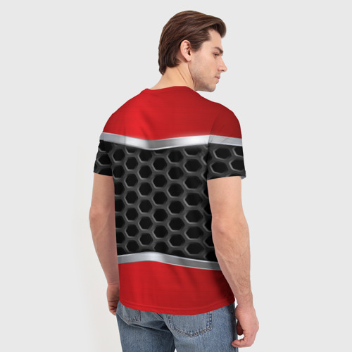 Мужская футболка 3D HONDA, цвет 3D печать - фото 4