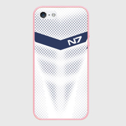 Чехол для iPhone 5/5S матовый Mass Effect N7