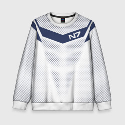 Детский свитшот 3D Mass Effect N7