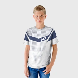 Детская футболка 3D Mass Effect N7 - фото 2