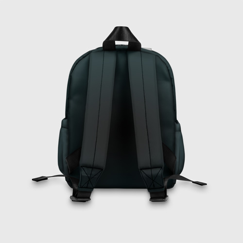 Детский рюкзак 3D с принтом Omega, вид сзади #2