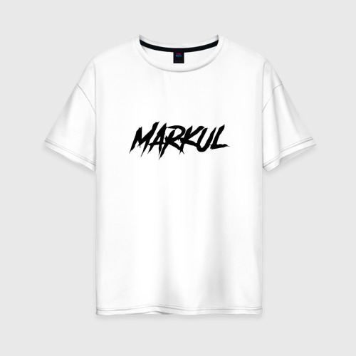 Женская футболка хлопок Oversize Markul