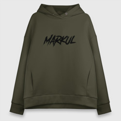 Женское худи Oversize хлопок Markul