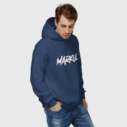 Мужское худи Oversize хлопок Markul, Маркул - фото 7