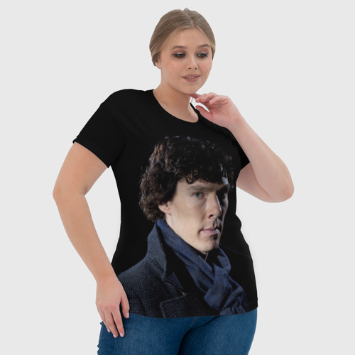 Женская футболка 3D Sherlock - фото 6