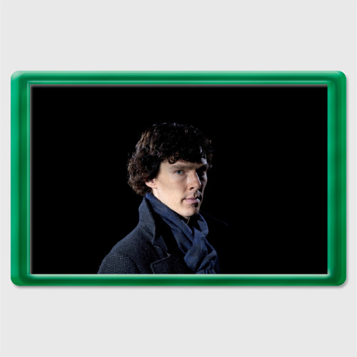 Магнит 45*70 Sherlock, цвет зеленый