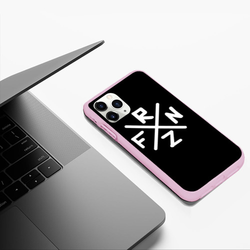 Чехол для iPhone 11 Pro Max матовый Маркул, цвет розовый - фото 5