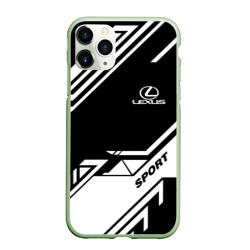 Чехол для iPhone 11 Pro матовый Lexus sport