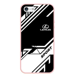 Чехол для iPhone 5/5S матовый Lexus sport