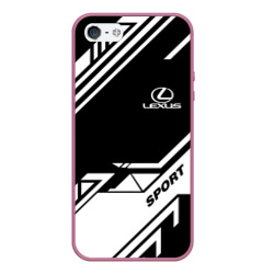 Чехол для iPhone 5/5S матовый Lexus sport