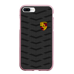 Чехол для iPhone 7Plus/8 Plus матовый Porsche sport