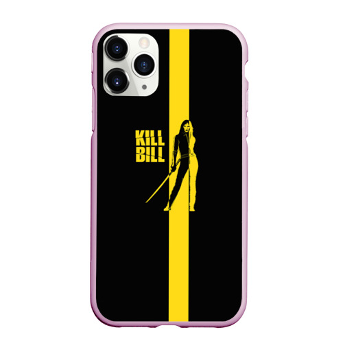 Чехол для iPhone 11 Pro Max матовый Kill Bill, цвет розовый