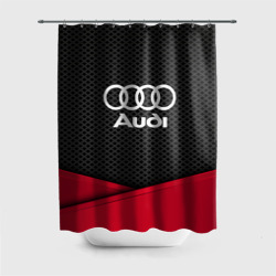 Штора 3D для ванной Audi