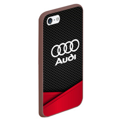 Чехол для iPhone 5/5S матовый Audi - фото 2