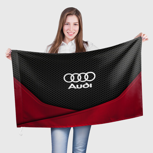 Флаг 3D Audi