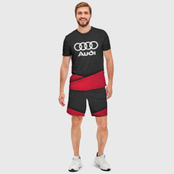 Мужской костюм с шортами 3D Audi - фото 2