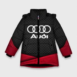 Зимняя куртка для девочек 3D Audi