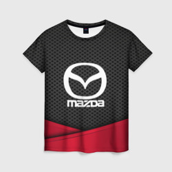 Женская футболка 3D Mazda