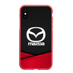 Чехол для iPhone XS Max матовый Mazda